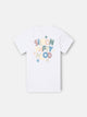 Kids Happy White T-shirt