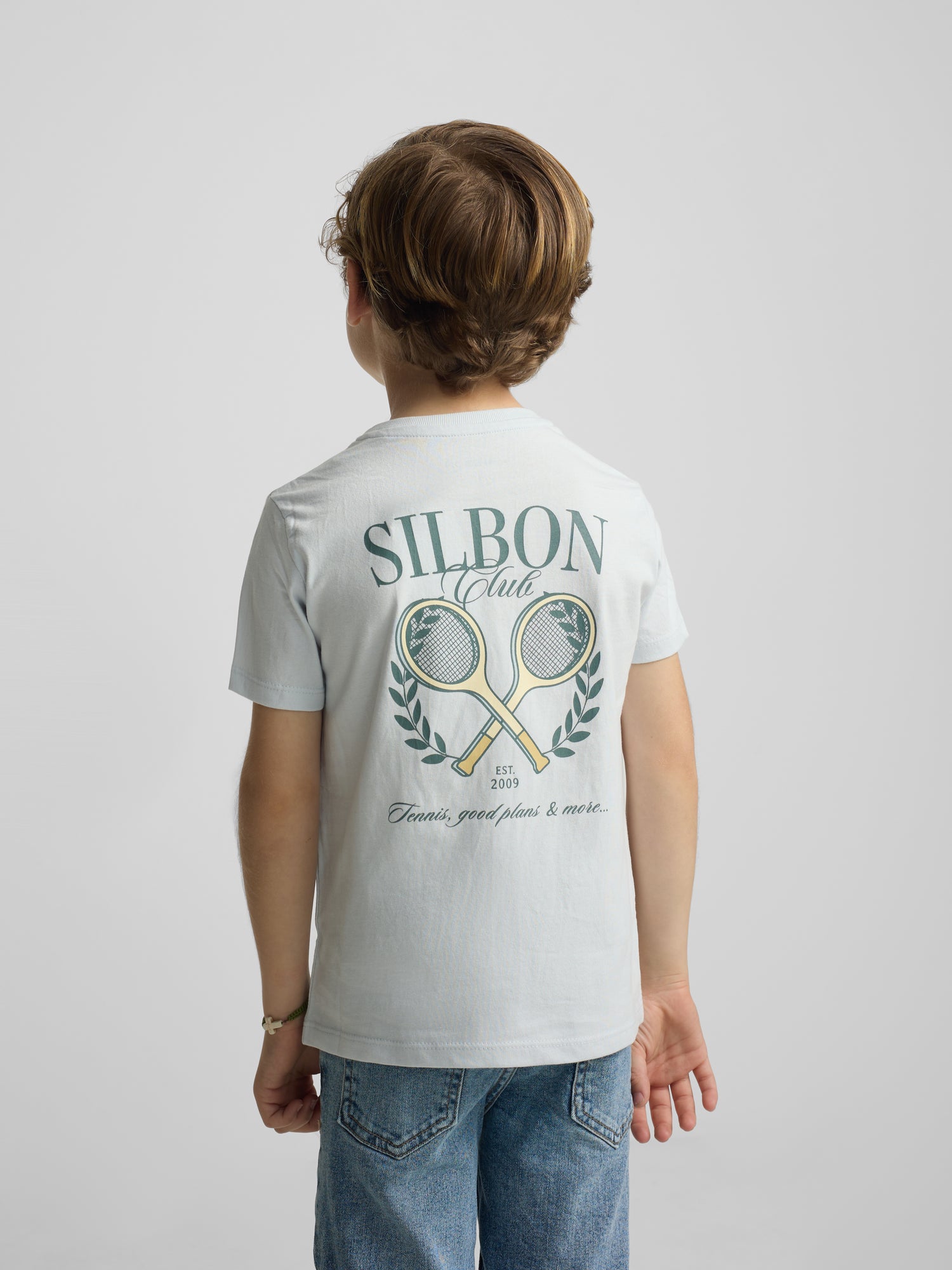 Kids Silbon Club light blue t-shirt