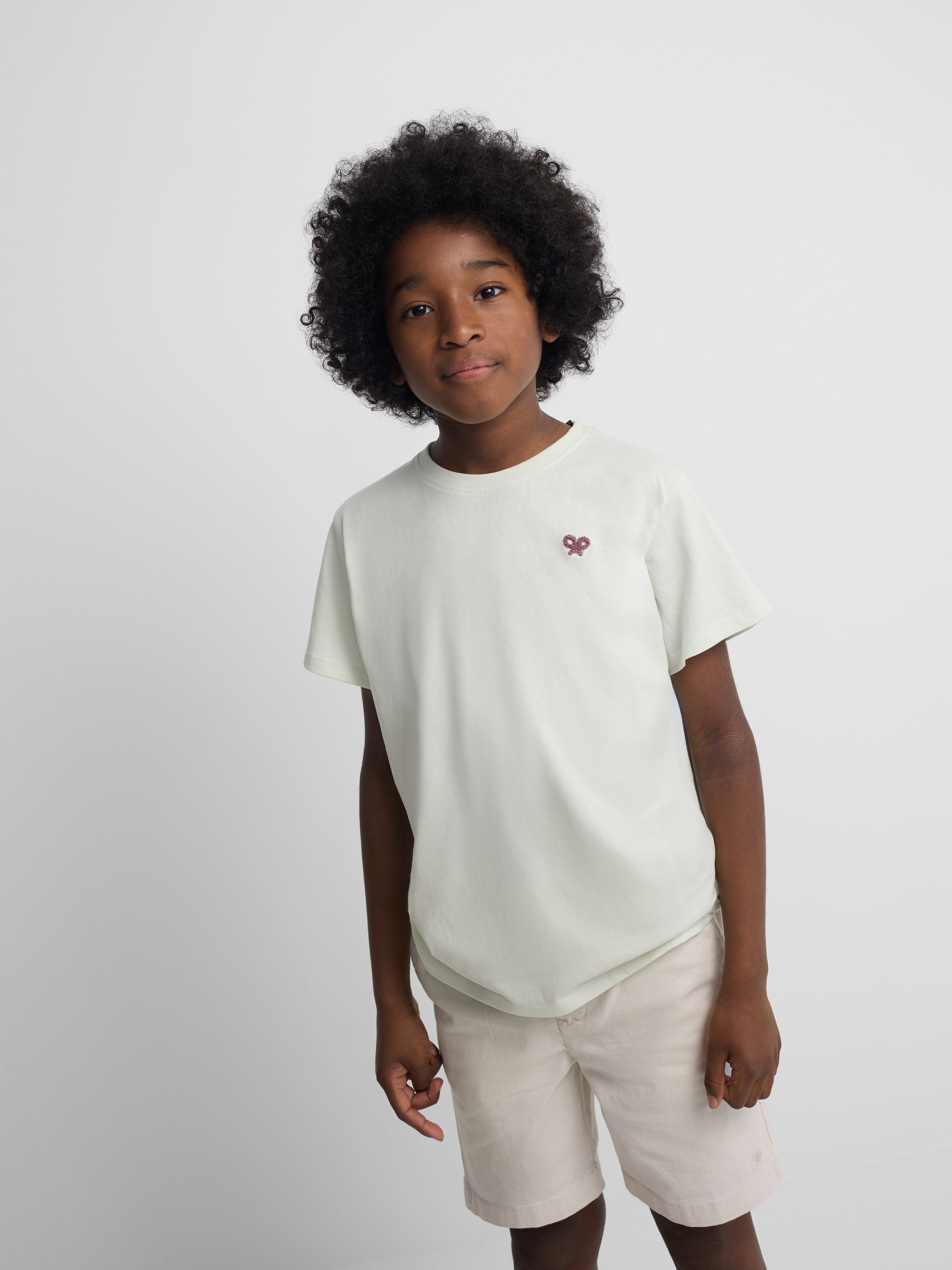 T-shirt kids dino verde claro