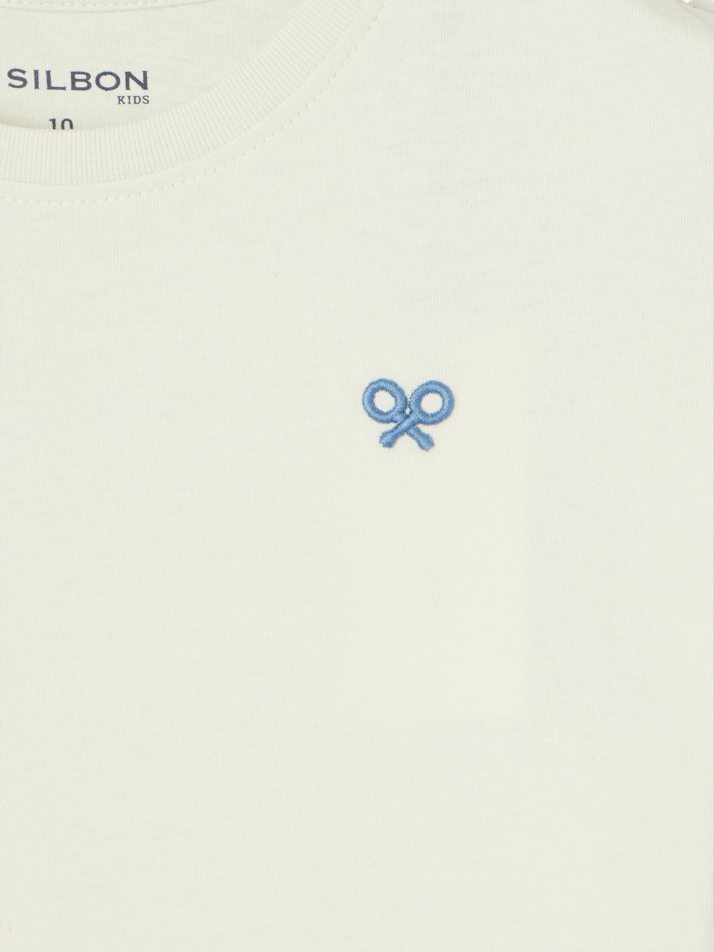 Kids summer sport light green T-shirt