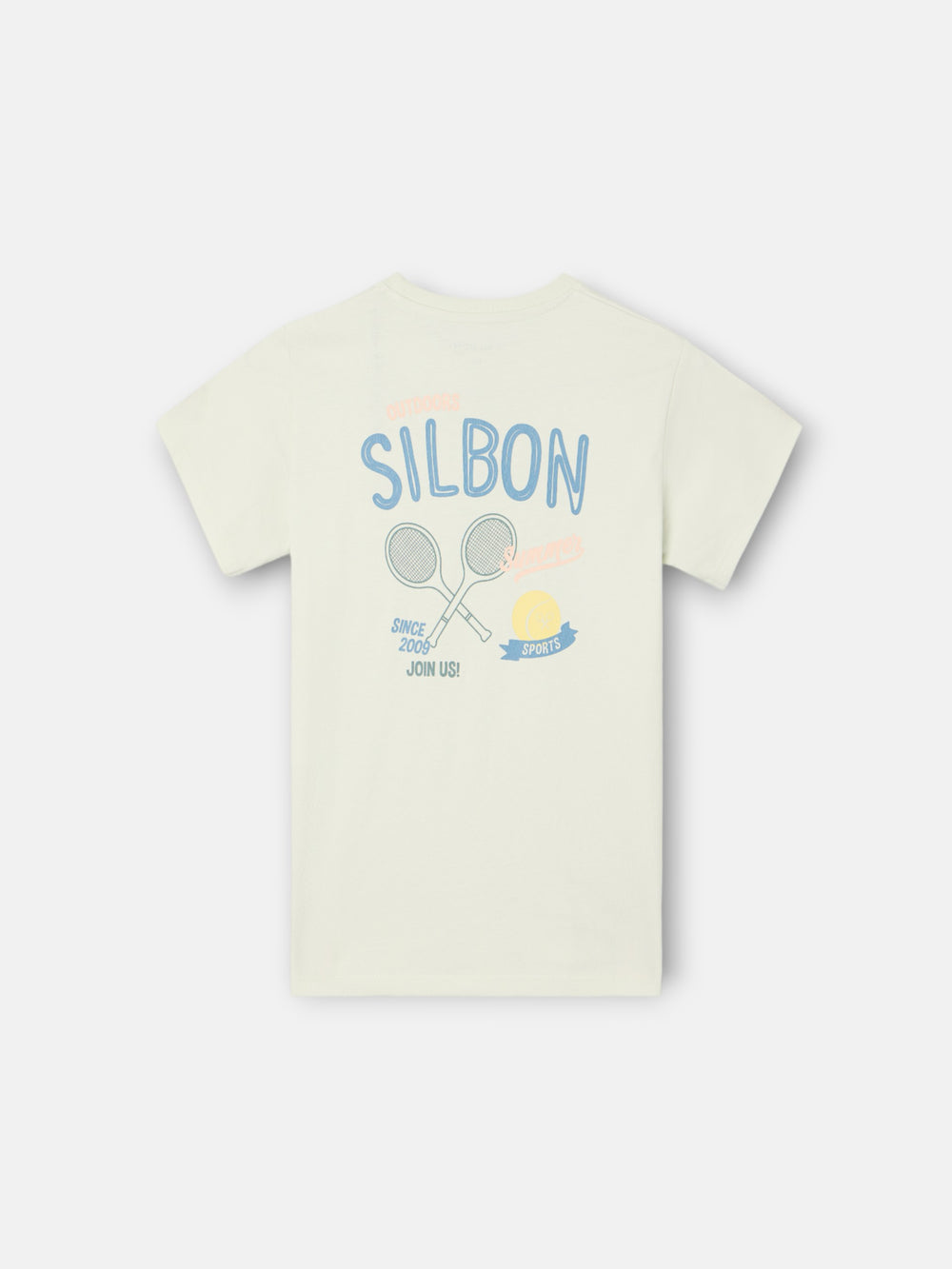 Kids summer sport light green T-shirt