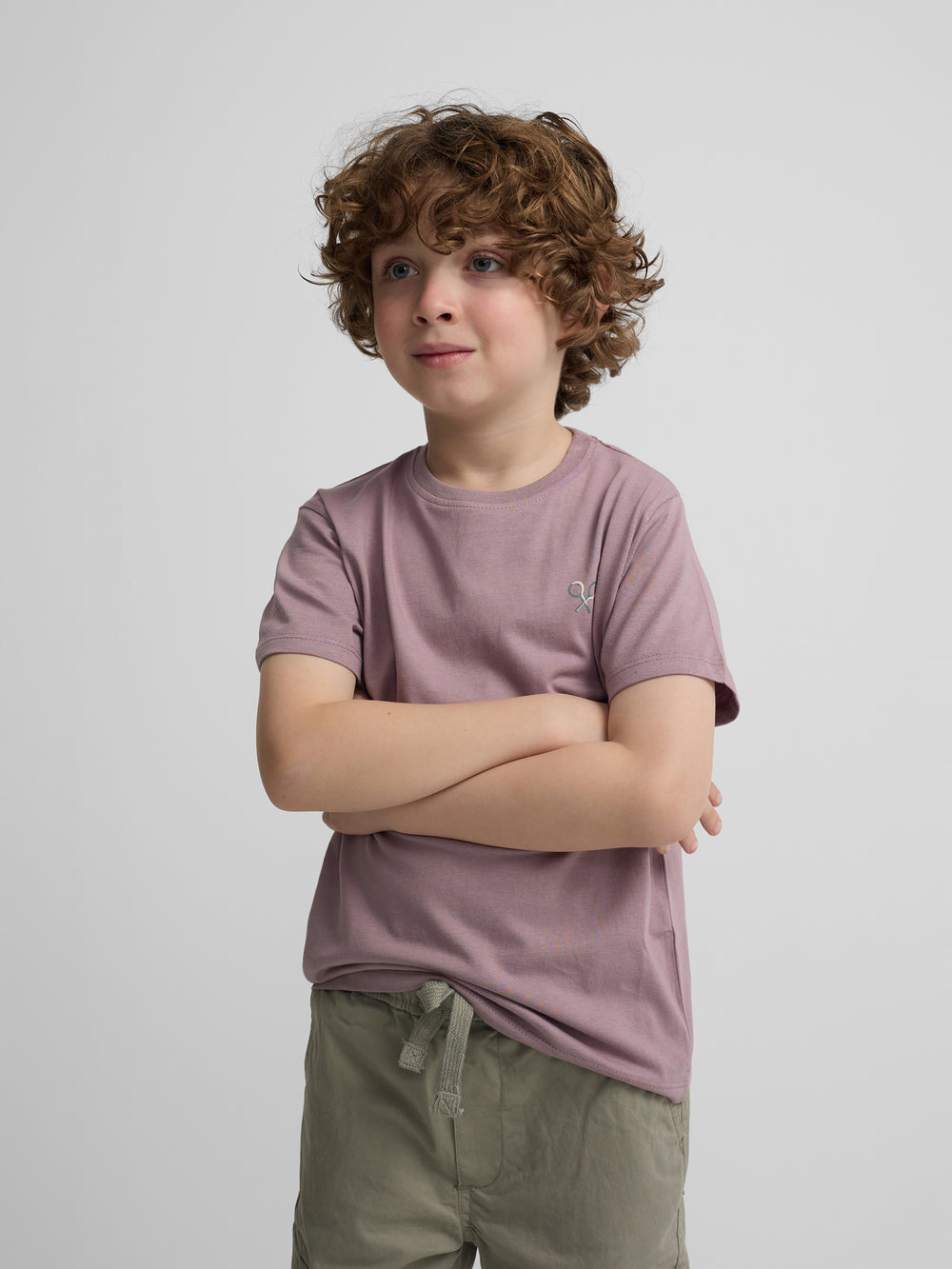 Camiseta kids Silbon Formentera burdeos