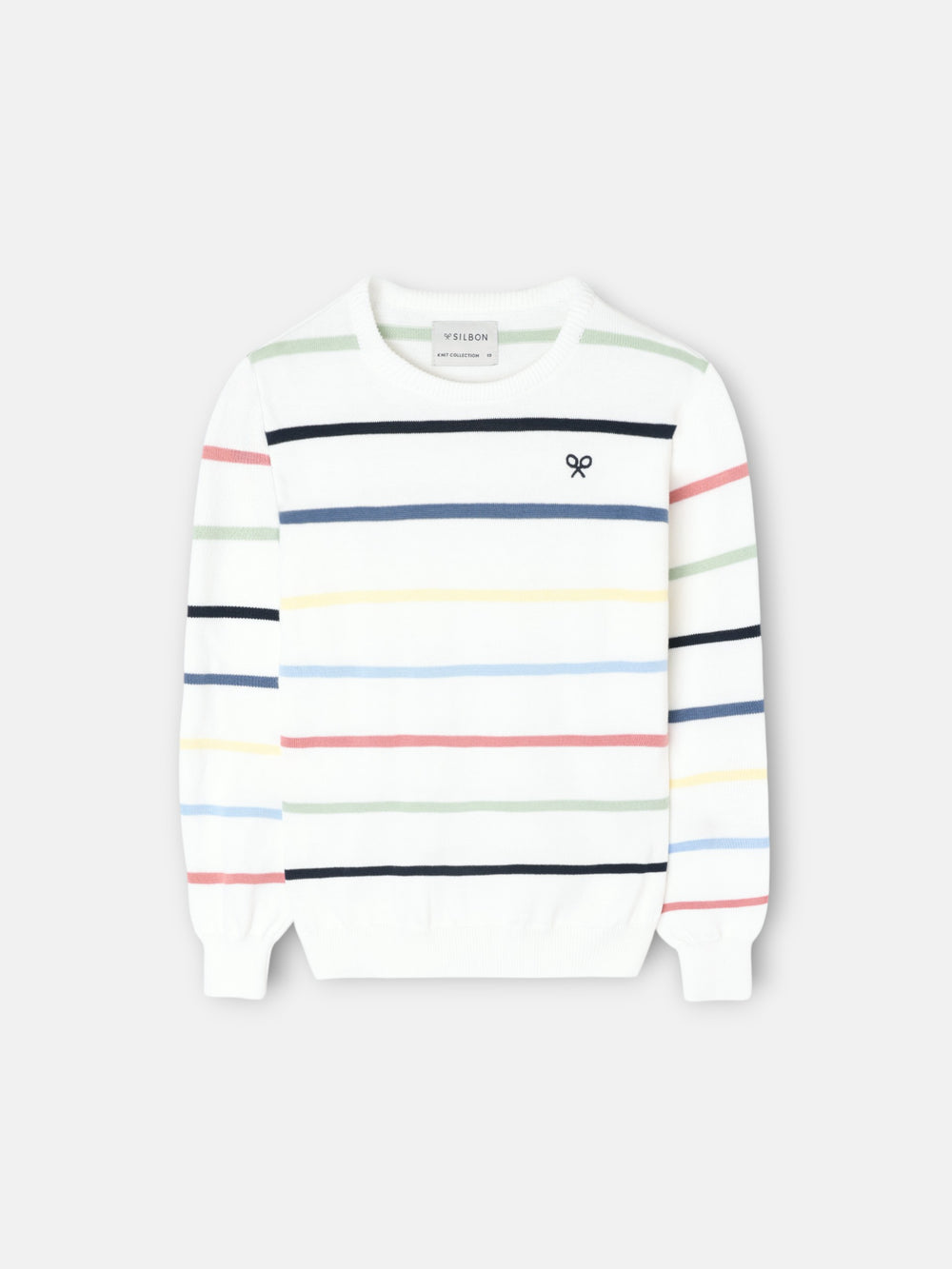 Camisola criança riscas multicolor