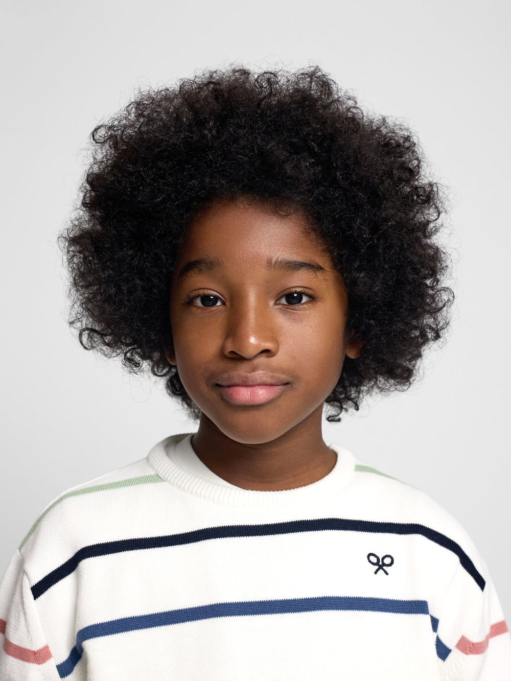Camisola criança riscas multicolor