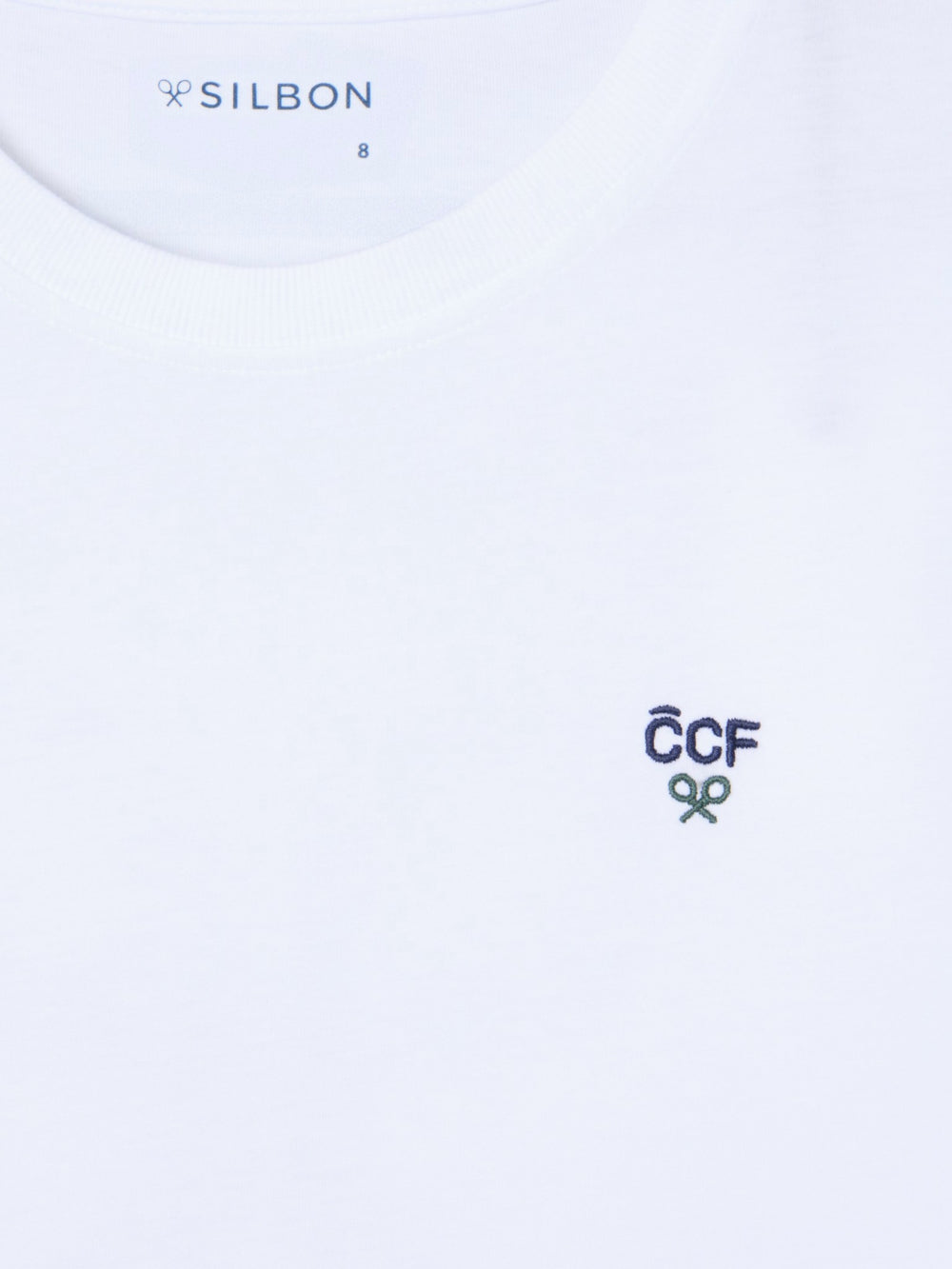 White Silbon CCF kids t-shirt