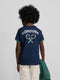 T-shirt enfant Silbon CCF bleu marine