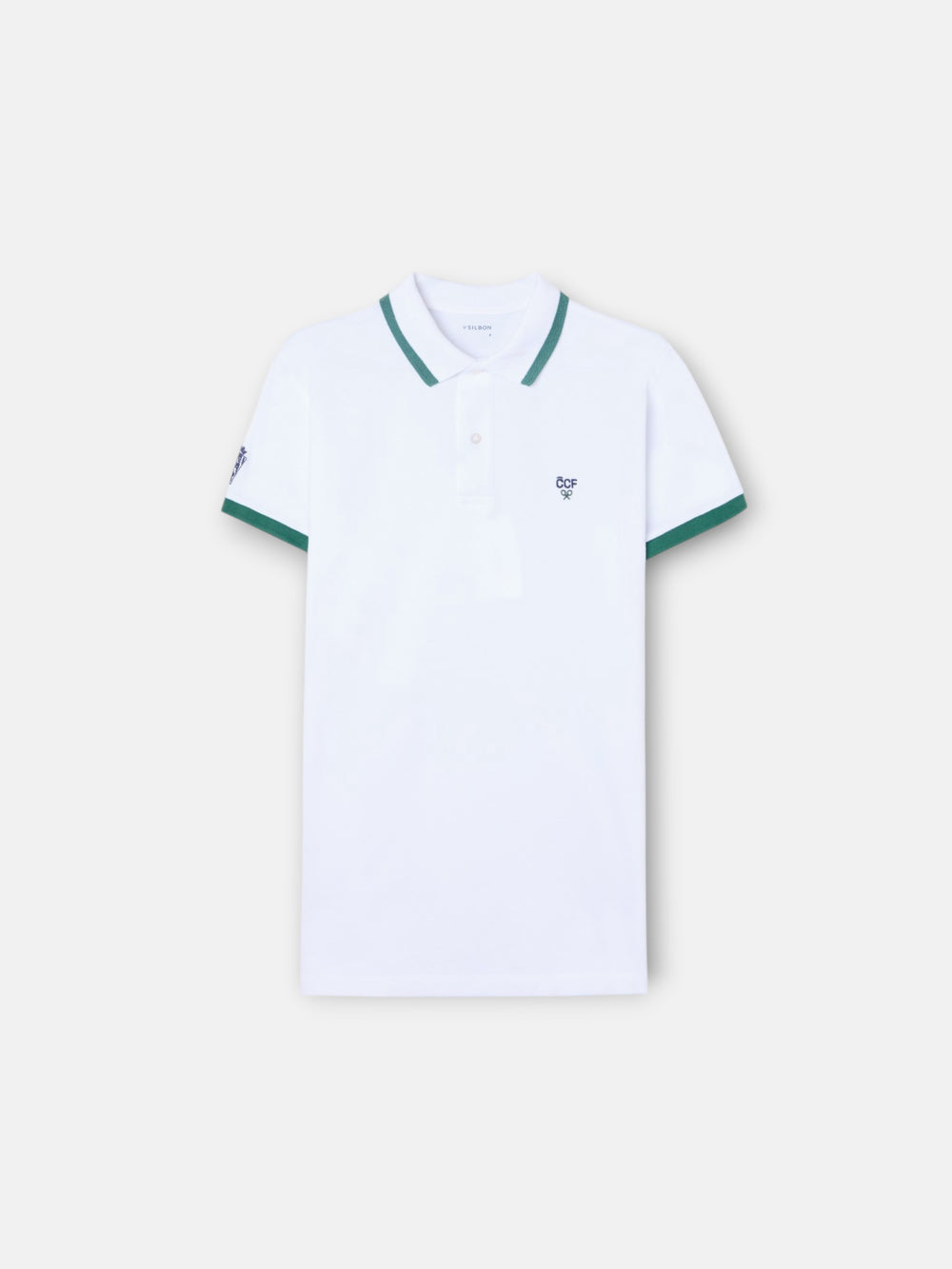 Polo kids silbon CCF blanco