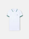 Polo kids silbon CCF blanco