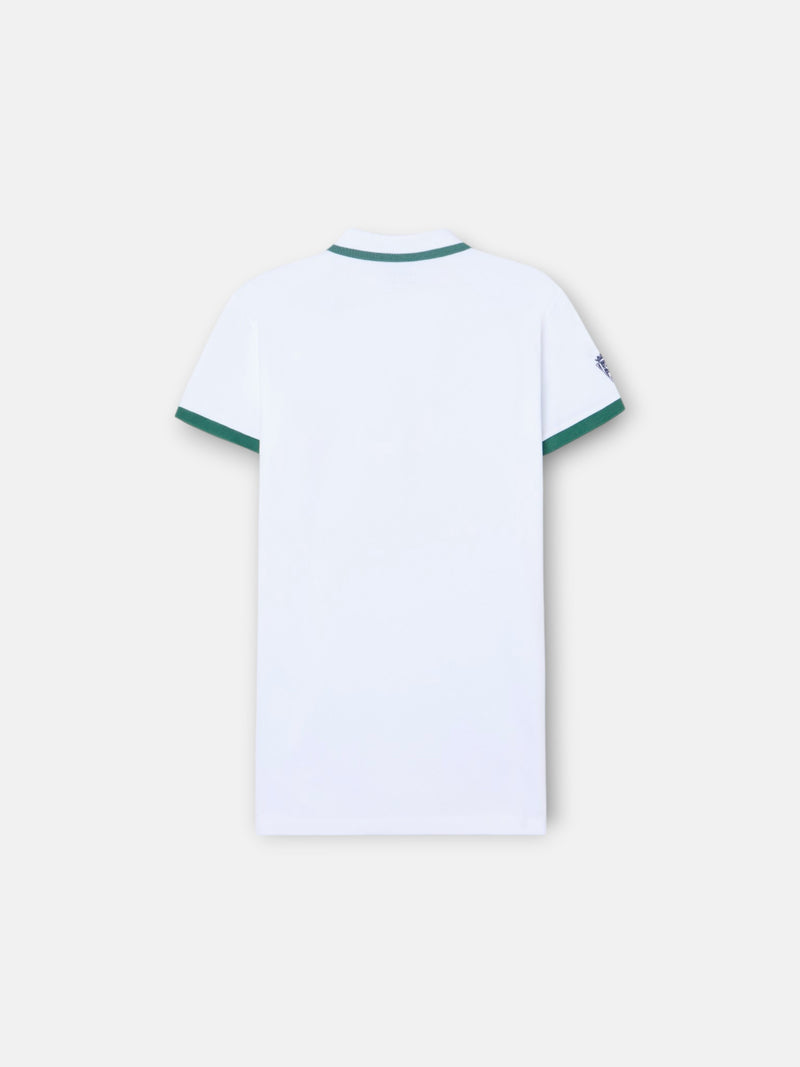 Polo kids silbon CCF blanco