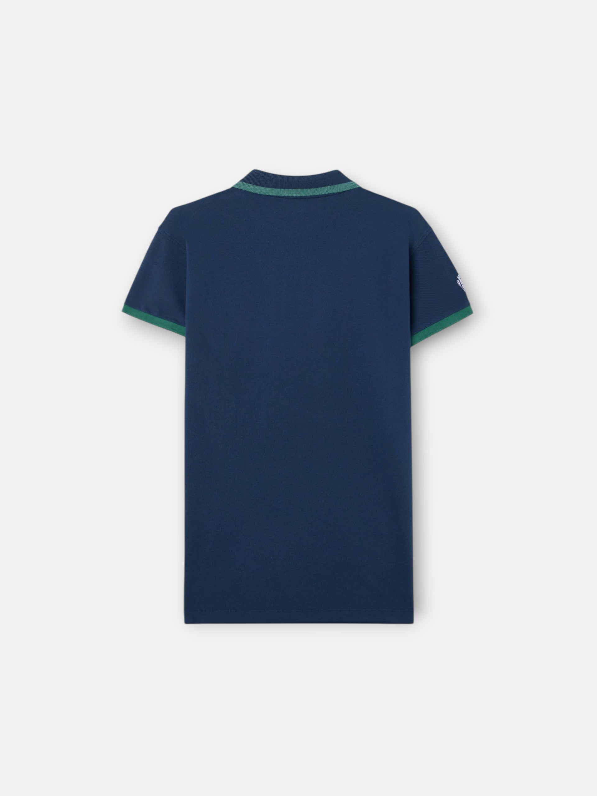 Polo enfant Silbon CCF bleu marine