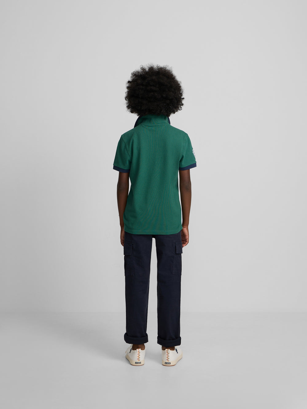 Polo enfant Silbon CCF vert