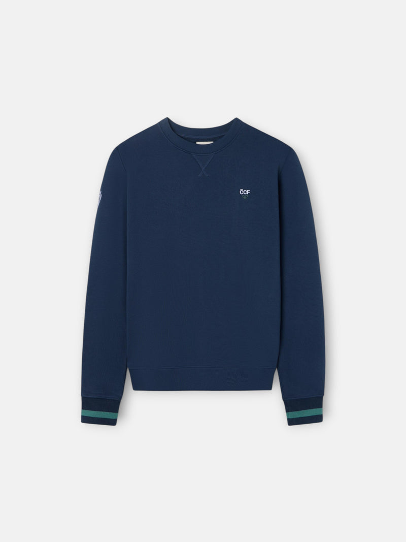 Sweat-shirt enfant Silbon CCF bleu marine