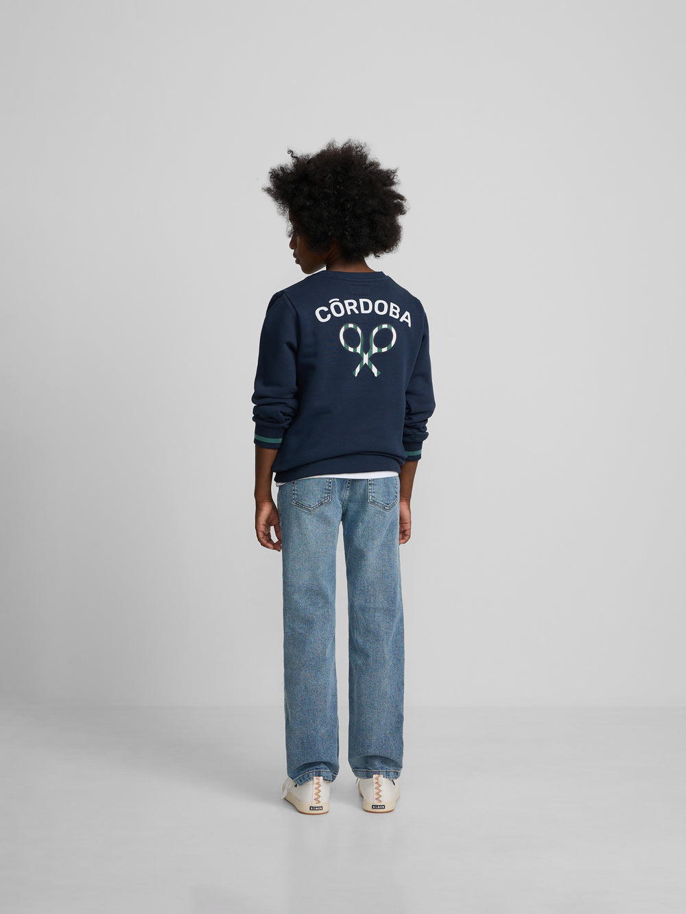 Sweat-shirt enfant Silbon CCF bleu marine
