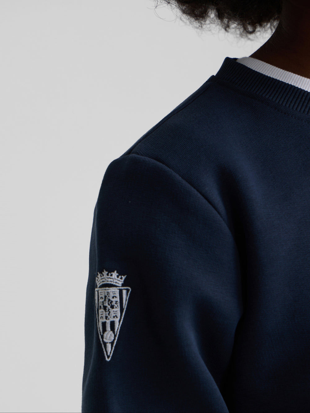 Sweat-shirt enfant Silbon CCF bleu marine