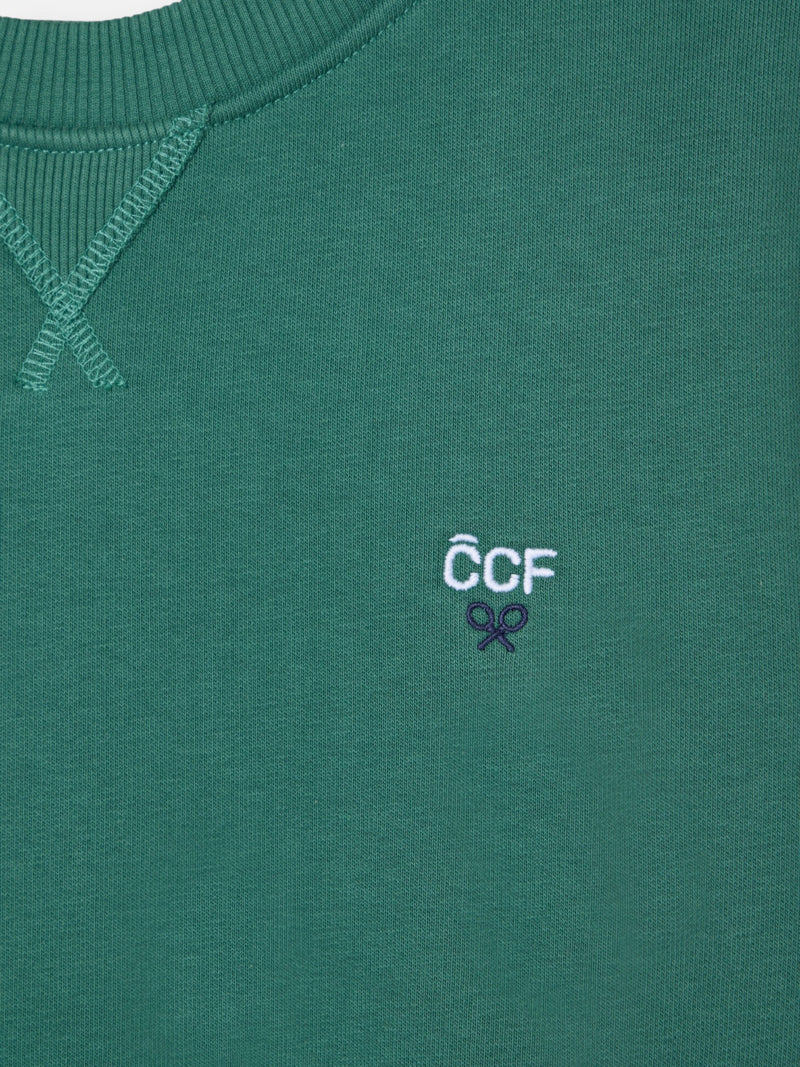 Sweatshirt kids silbon CCF verde