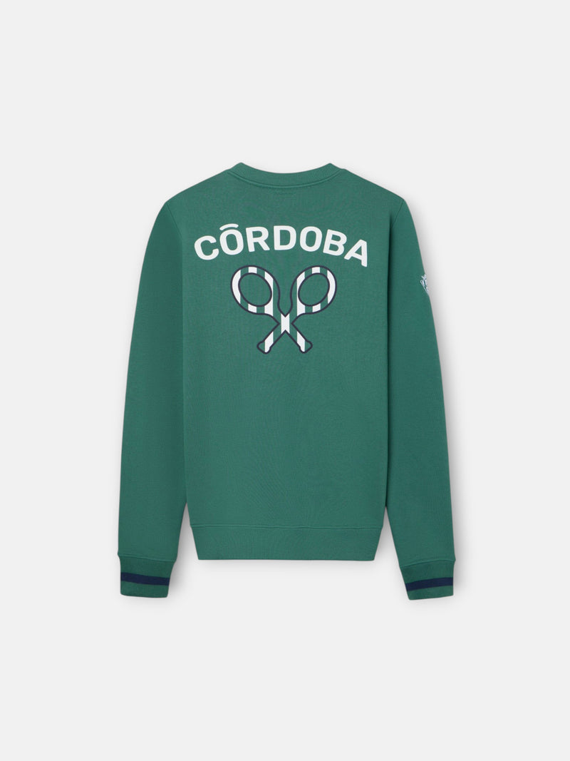 Kids Silbon CCF green sweatshirt