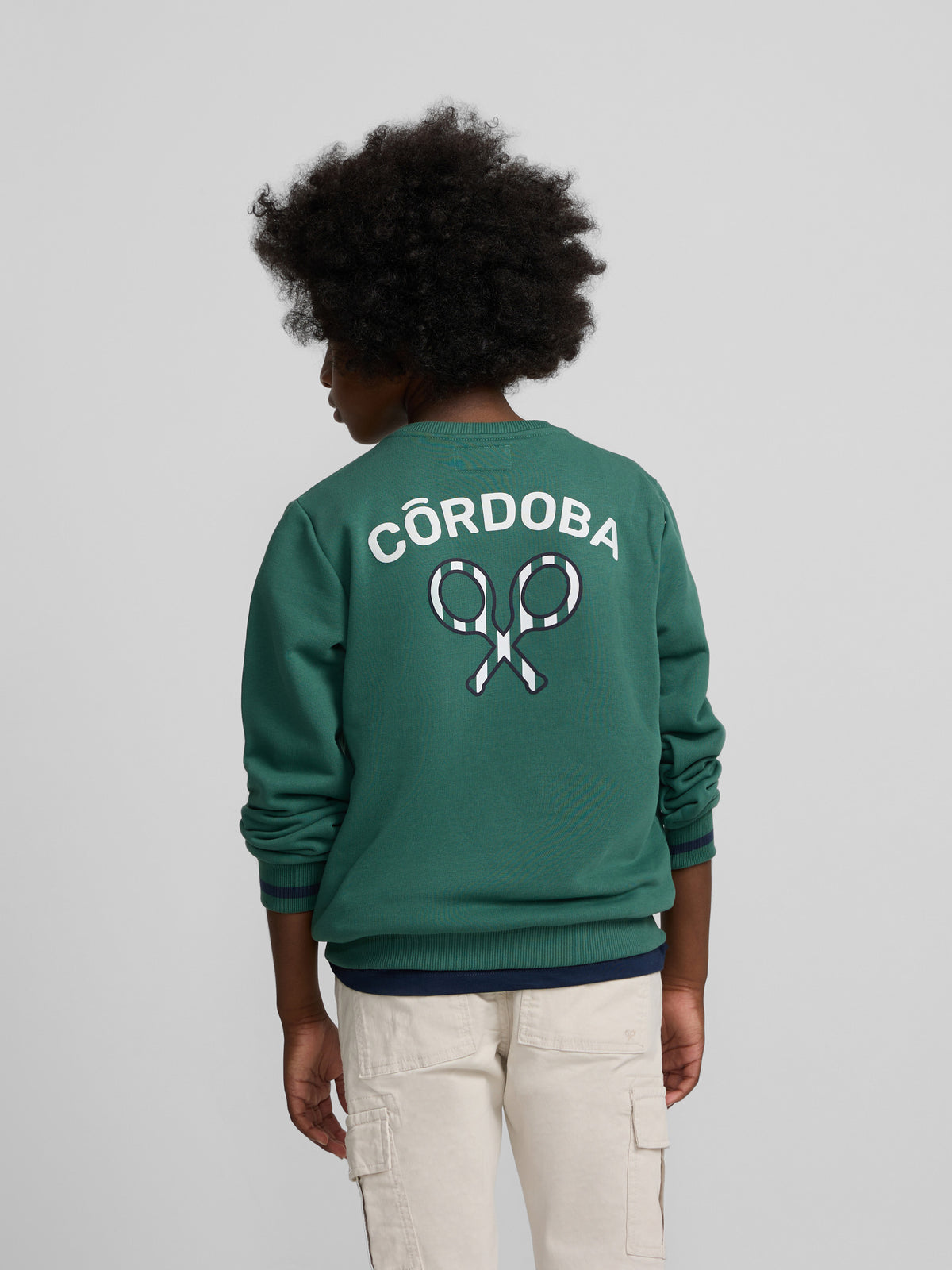 Sudadera kids silbon CCF verde