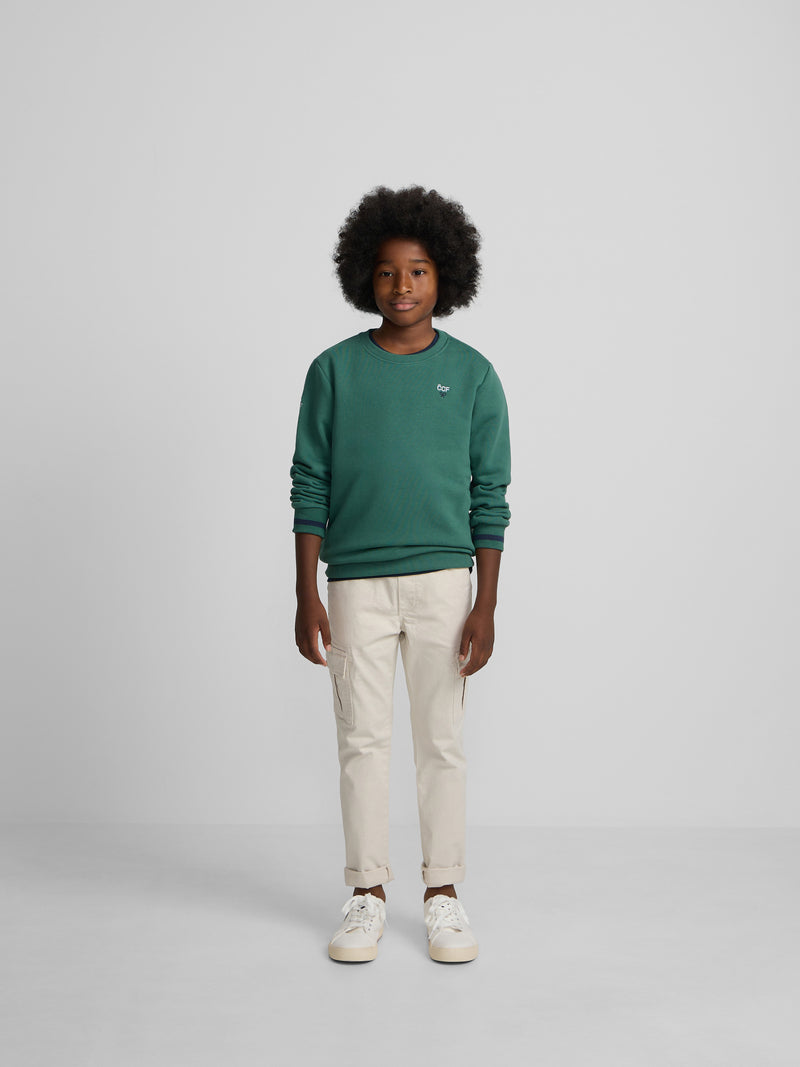 Sweatshirt kids silbon CCF verde