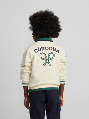 Sudadera kids silbon CCF crema