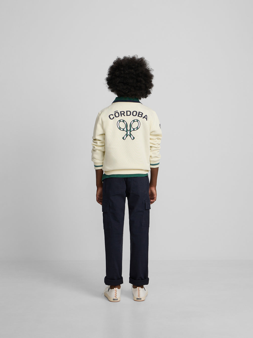 Sweat-shirt enfant Silbon CCF crème