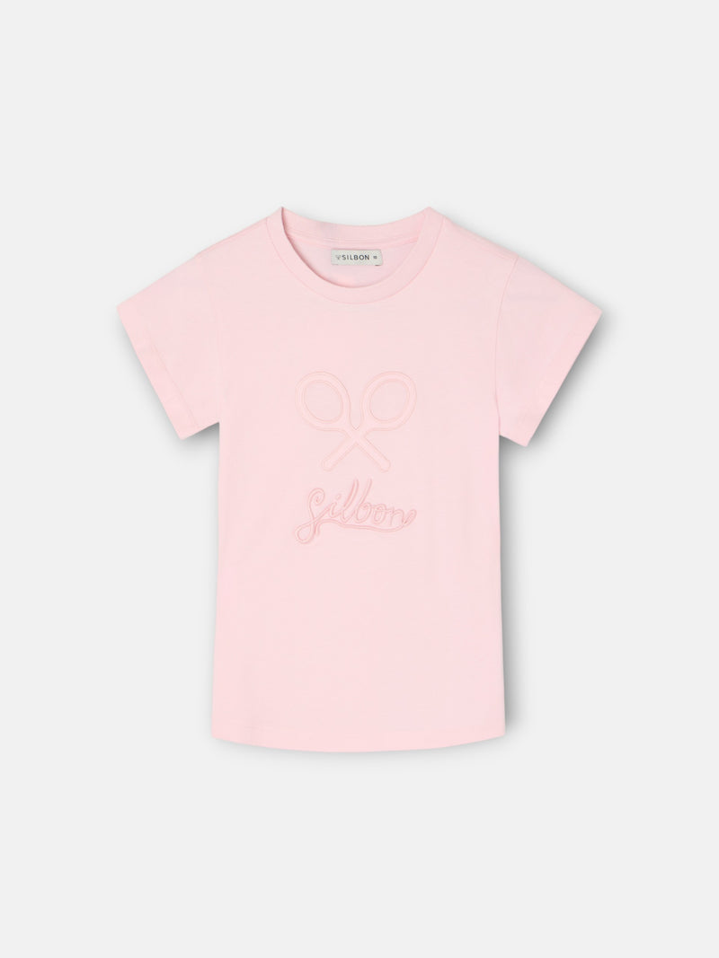 Camiseta girl clasica rosa