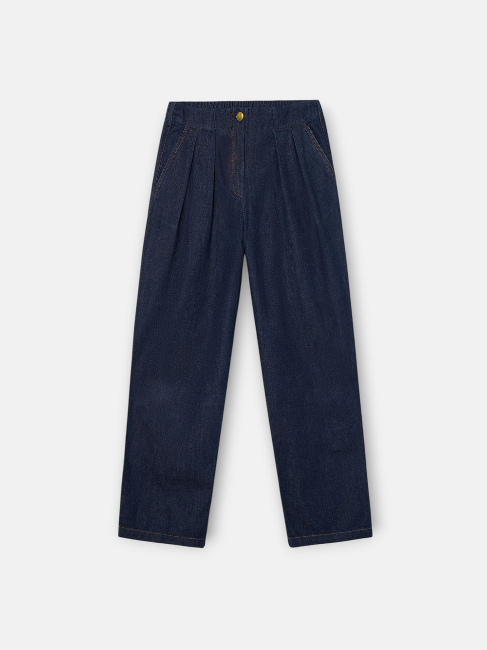 Girl's blue denim pants