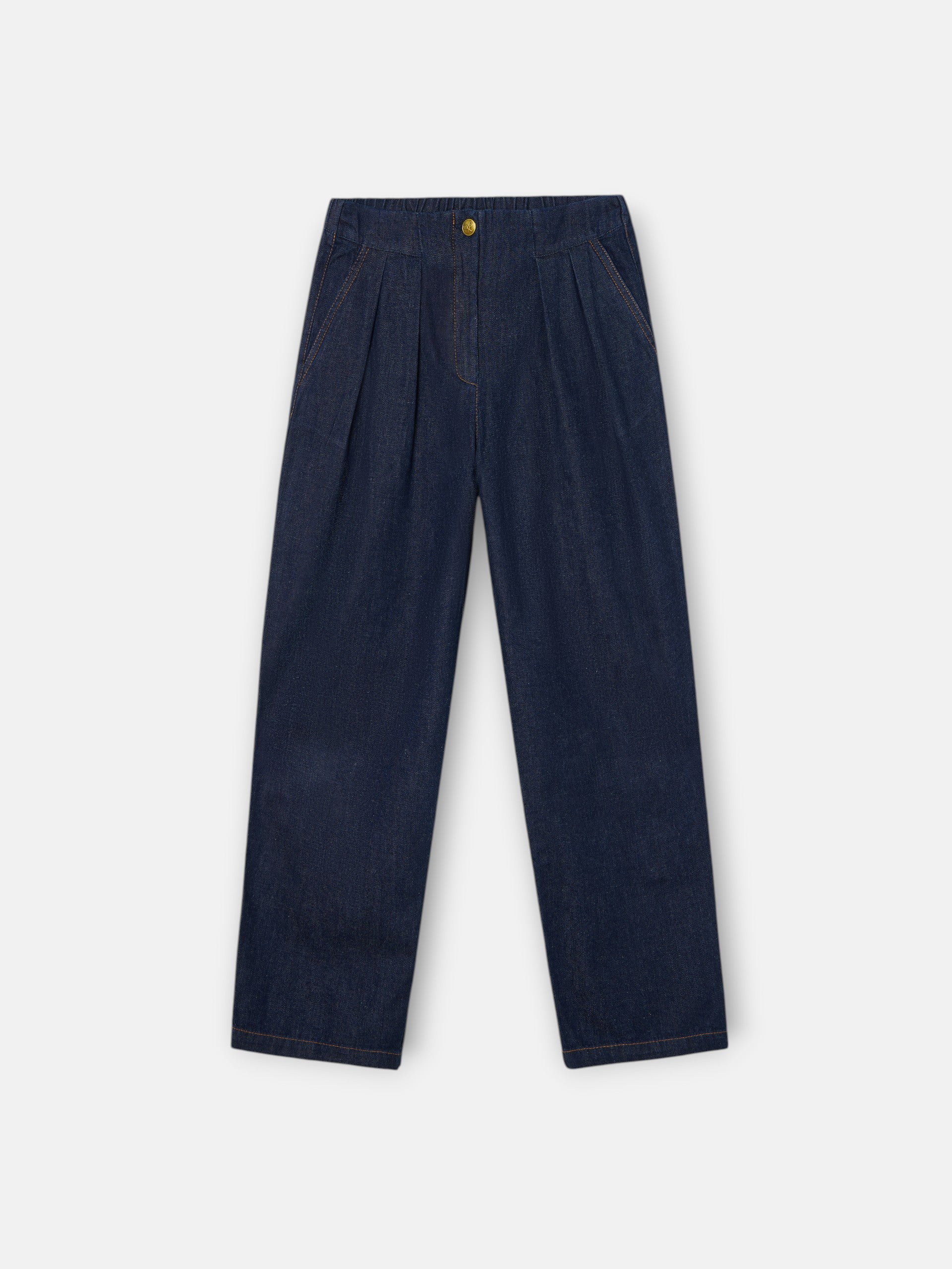 Girl's blue denim pants