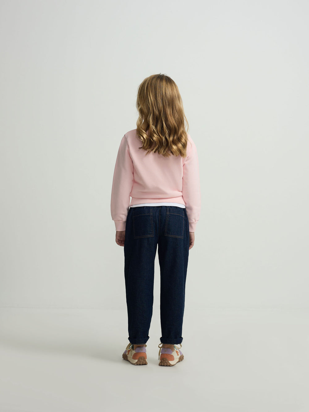 Pantalon en jean bleu pour fille