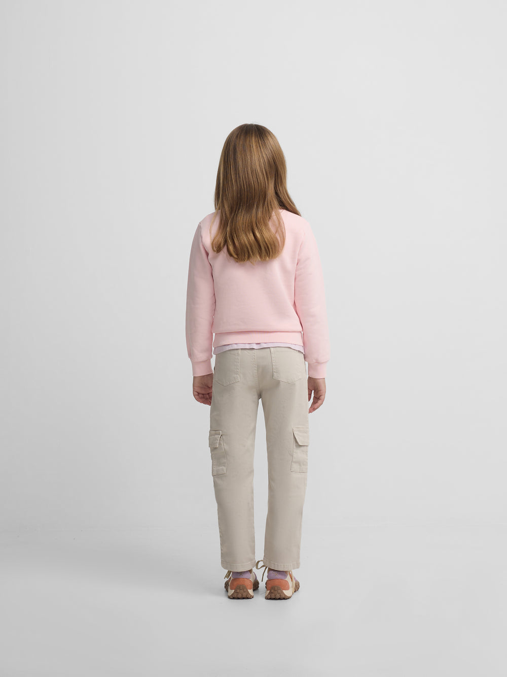 Sudadera girl smile rosa