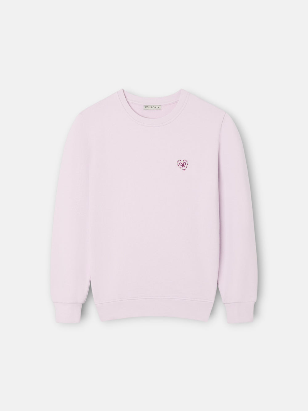 Sudadera girl silbon love lila