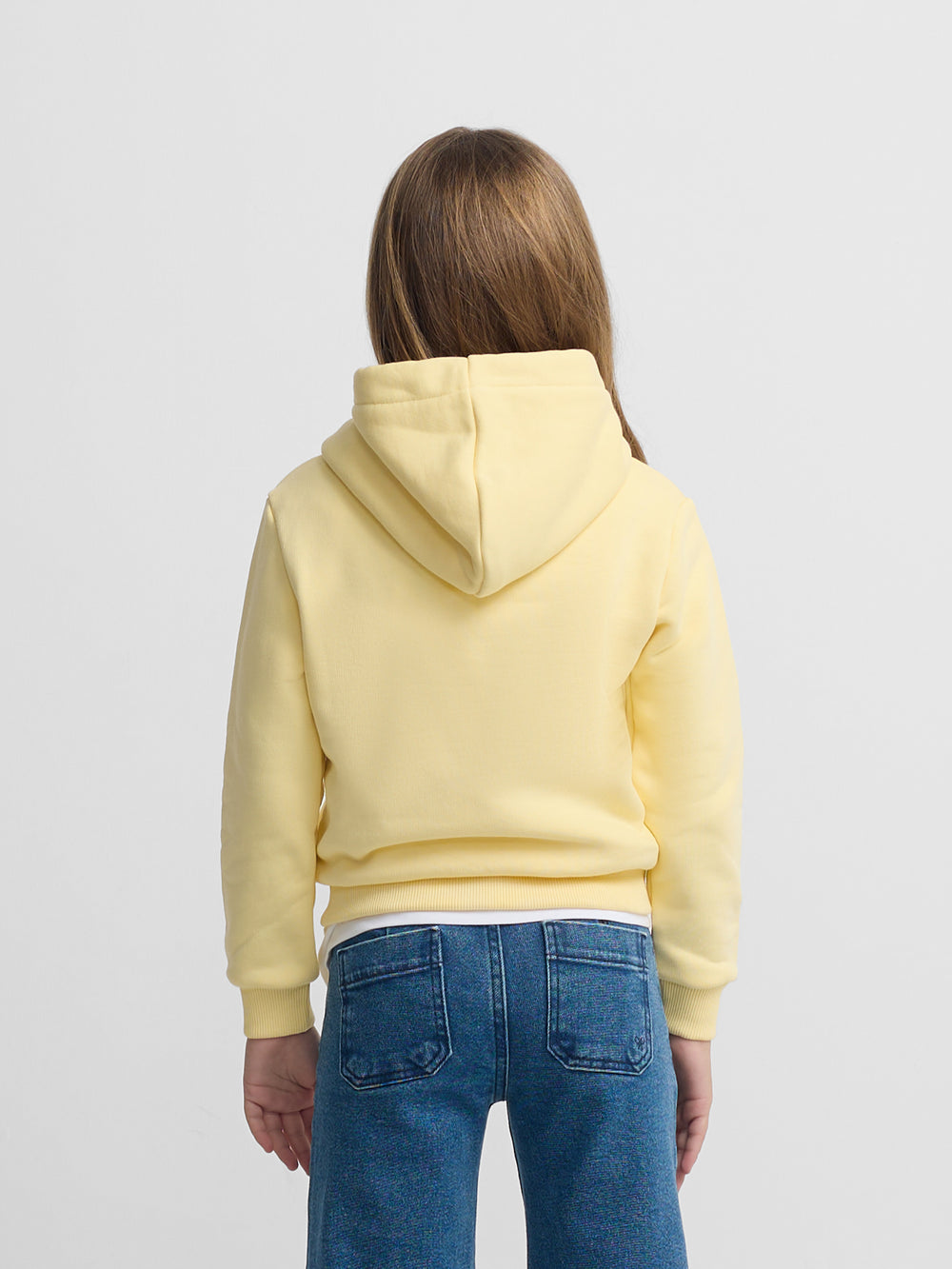 Sudadera girl raquetas multicolor amarilla