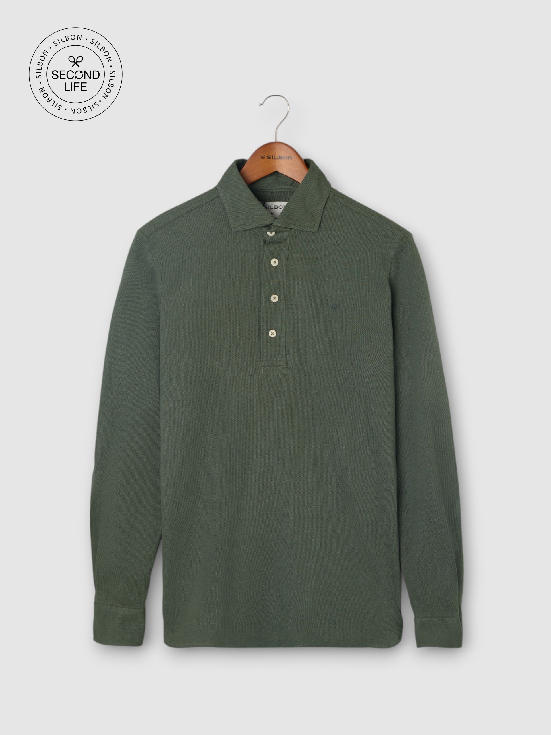 Polo de manga comprida second life