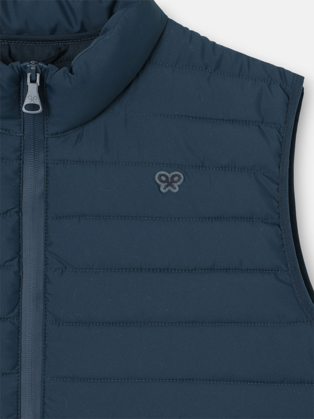 Navy blue padded vest