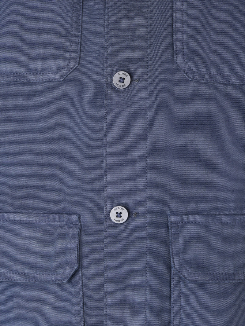 Sobrecamisa bolsillos cruise azul marino