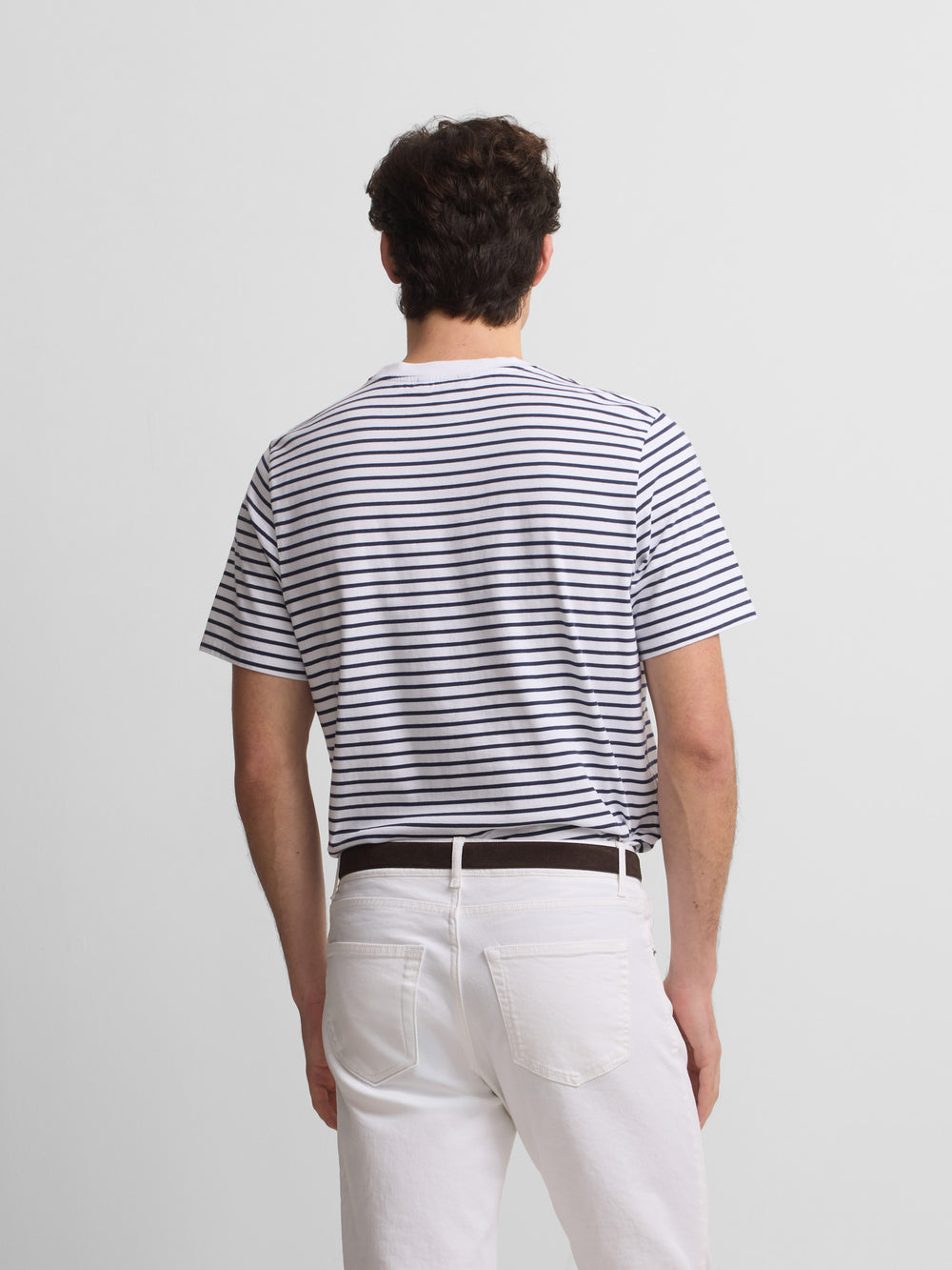 T-shirt à fines rayures Cream Cruise