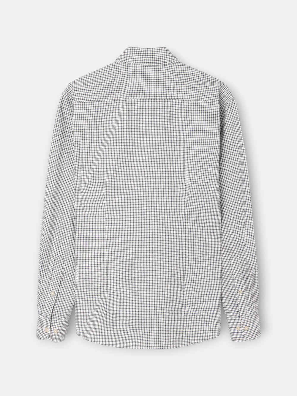 Chemise de croisière bleu marine à carreaux avec poches