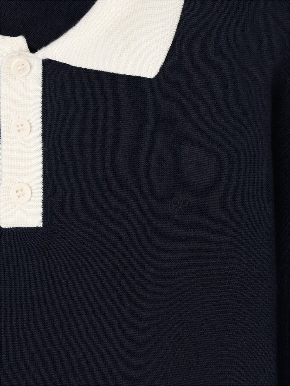 Jersey cuello polo cruise azul marino