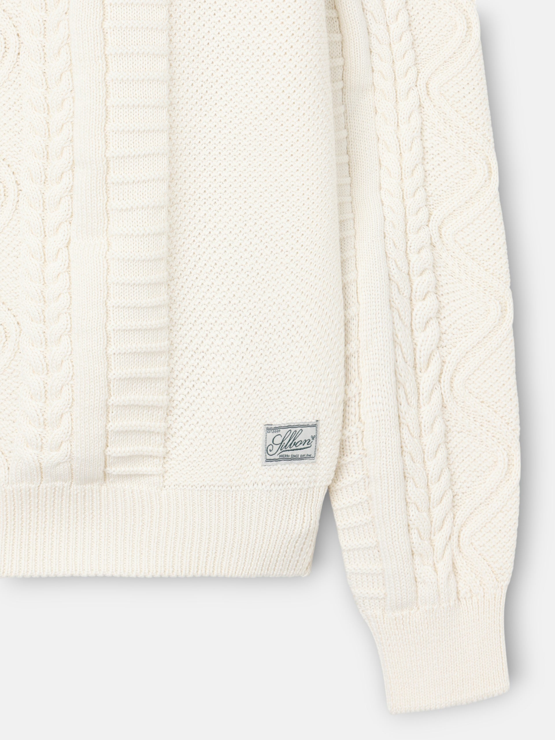 Jersey ochos parche cruise crema