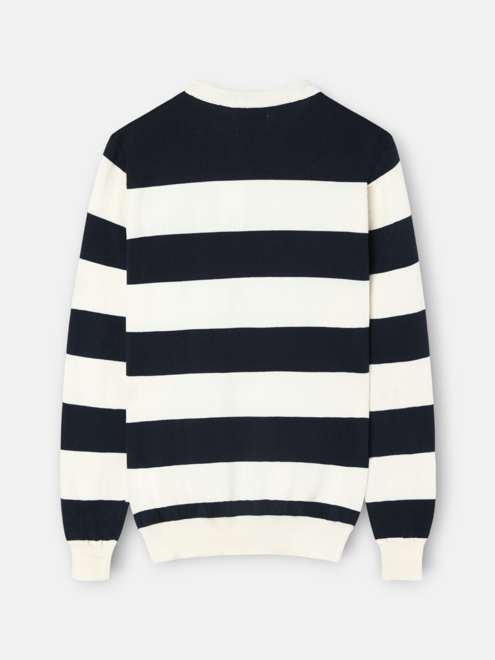 Jersey SB rayas marino crema