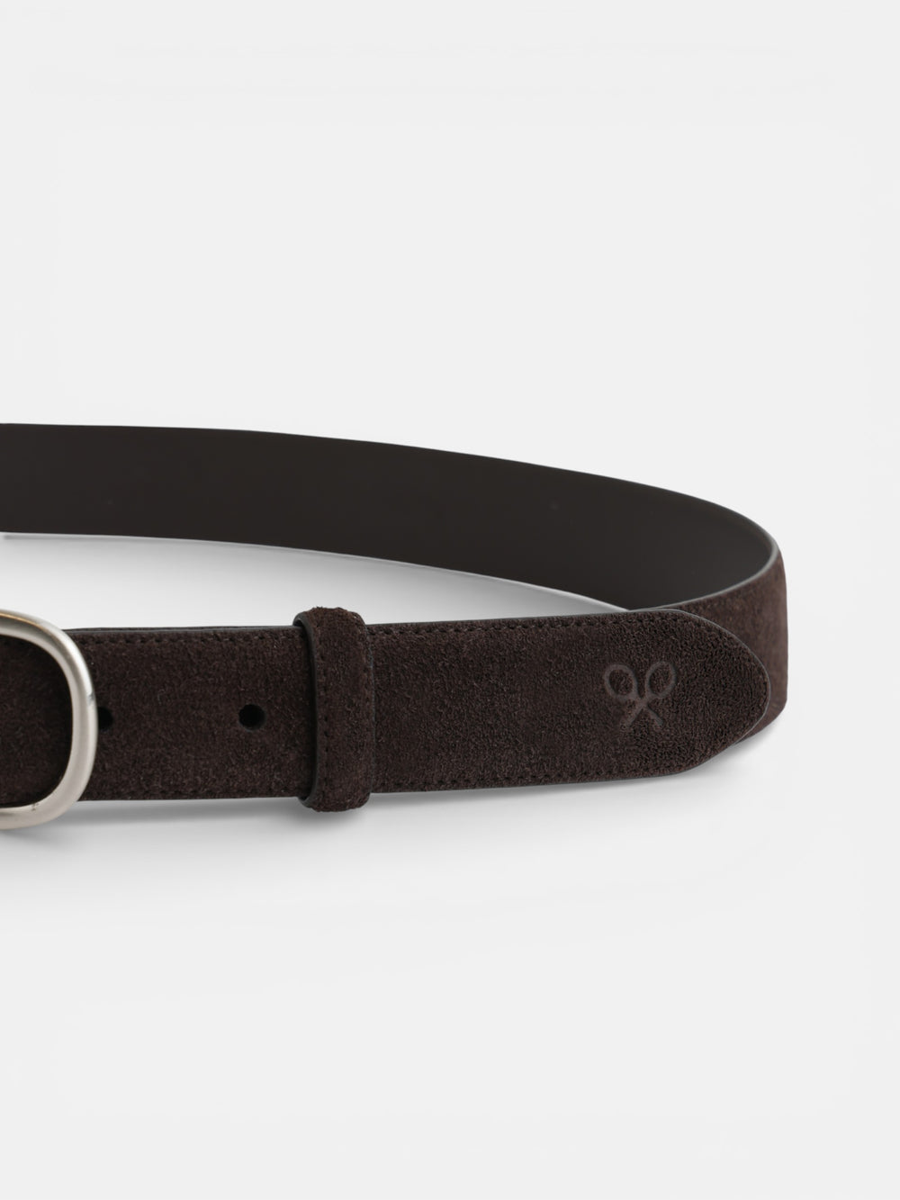 ceinture de croisière en daim marron