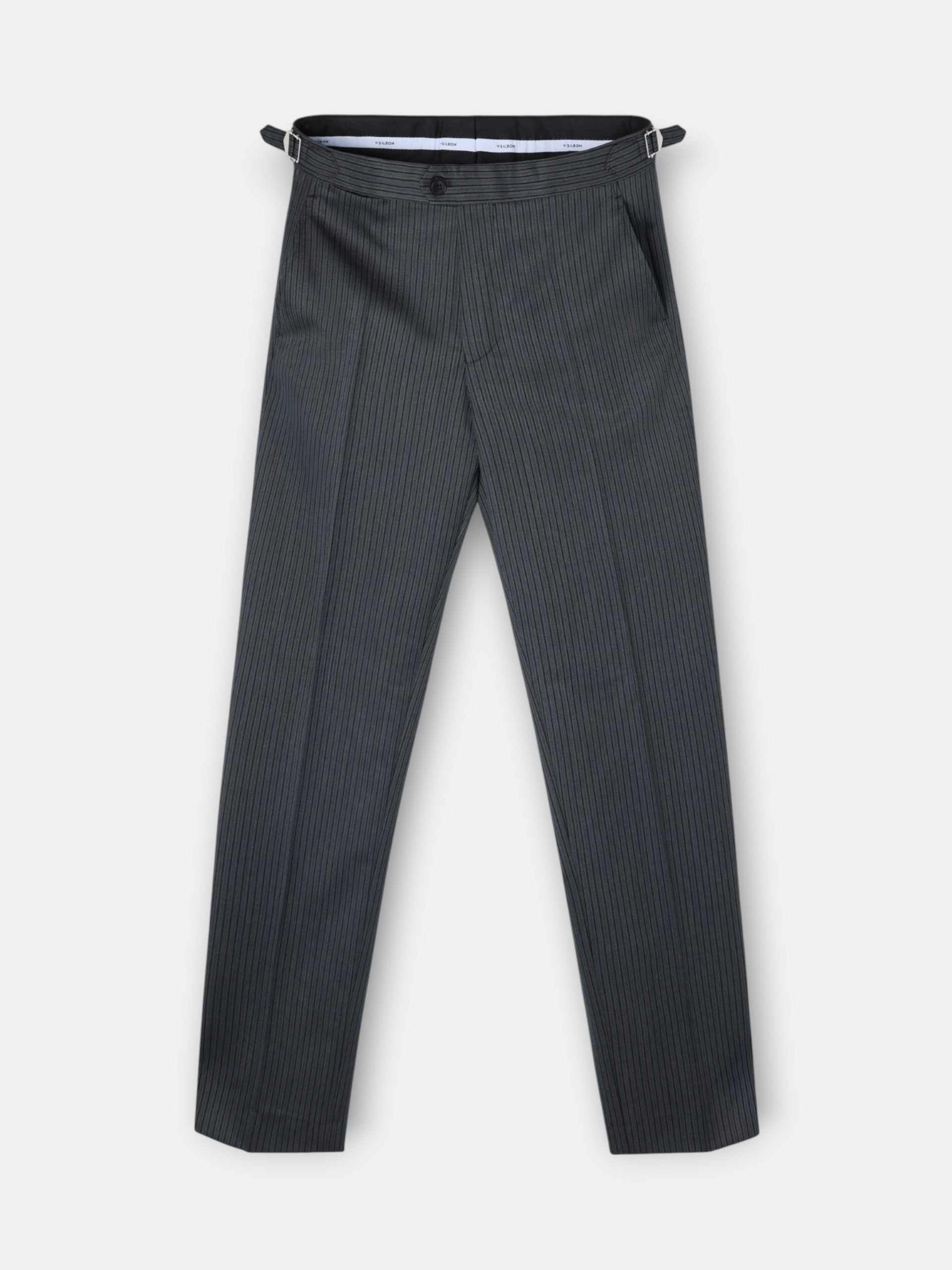 Classic dark stretch jacket pants