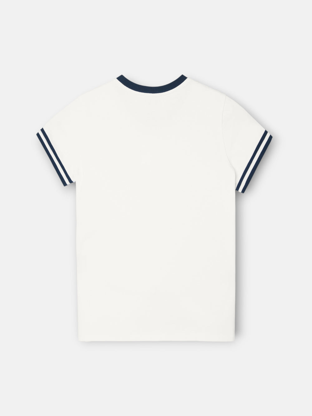 Camiseta woman parche escudo silbon blanca