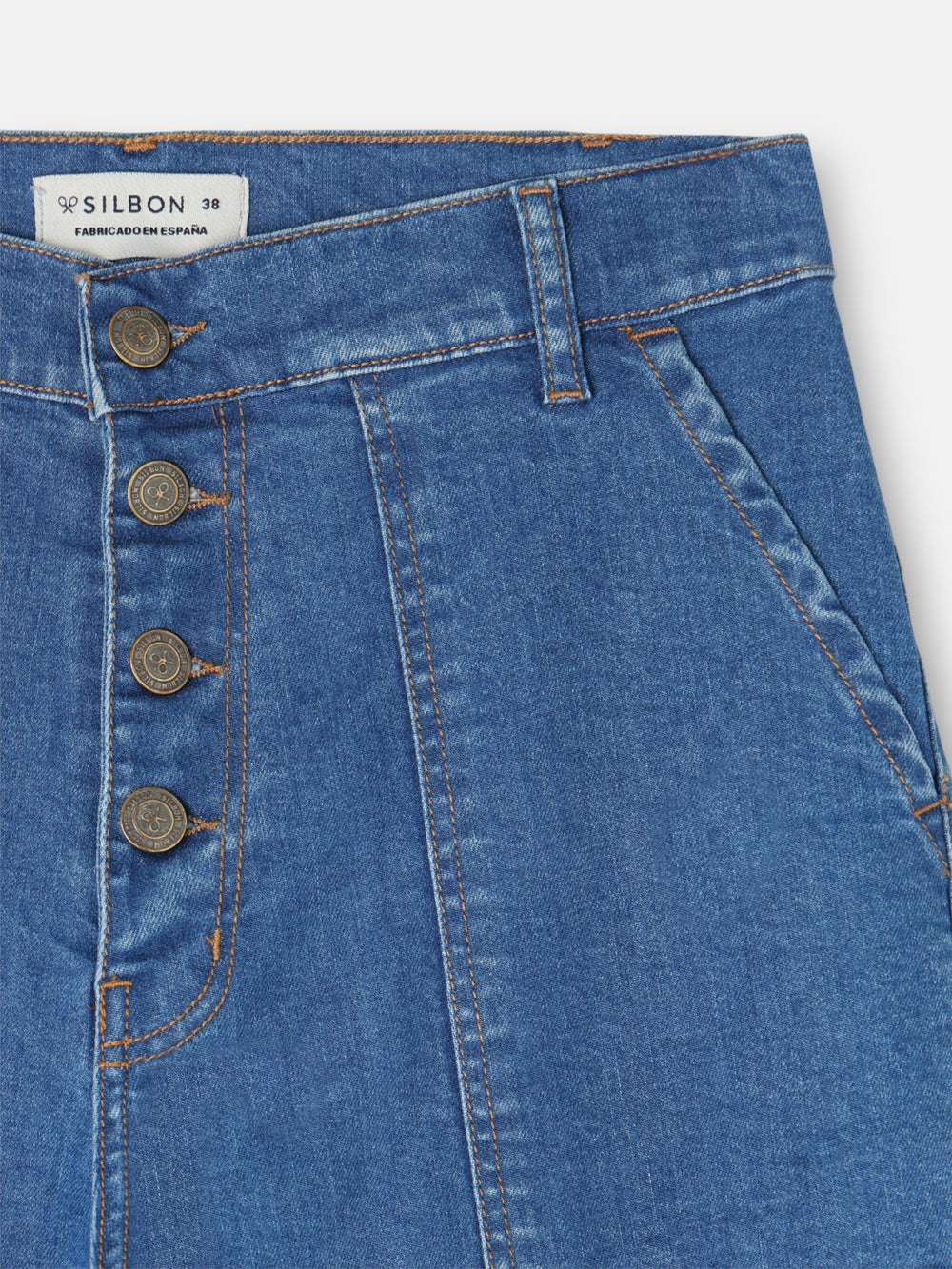 Pantalon cargo denim