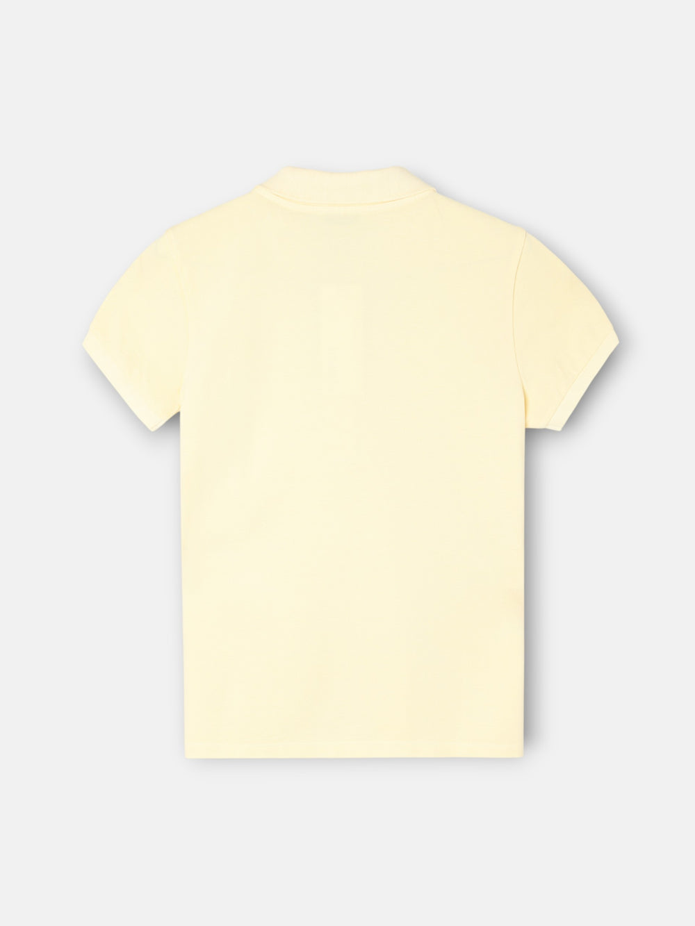 Polo femme classique jaune