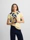 Classic yellow women's polo shirt