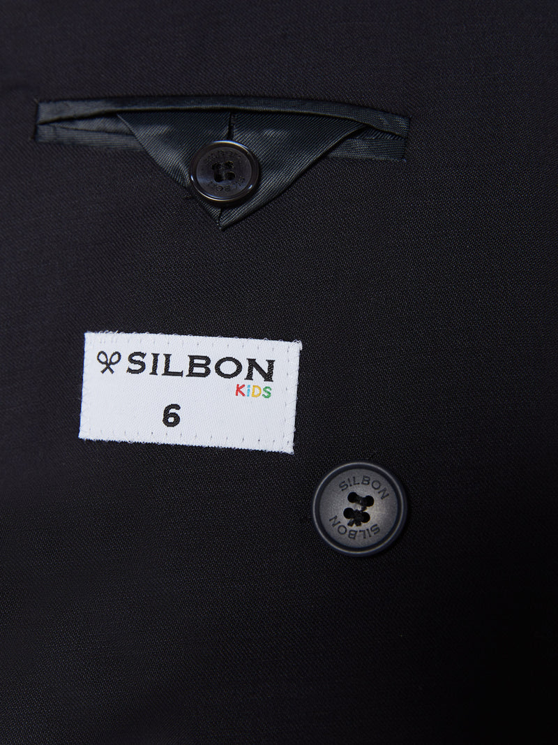 Americana kids cruzada azul marino