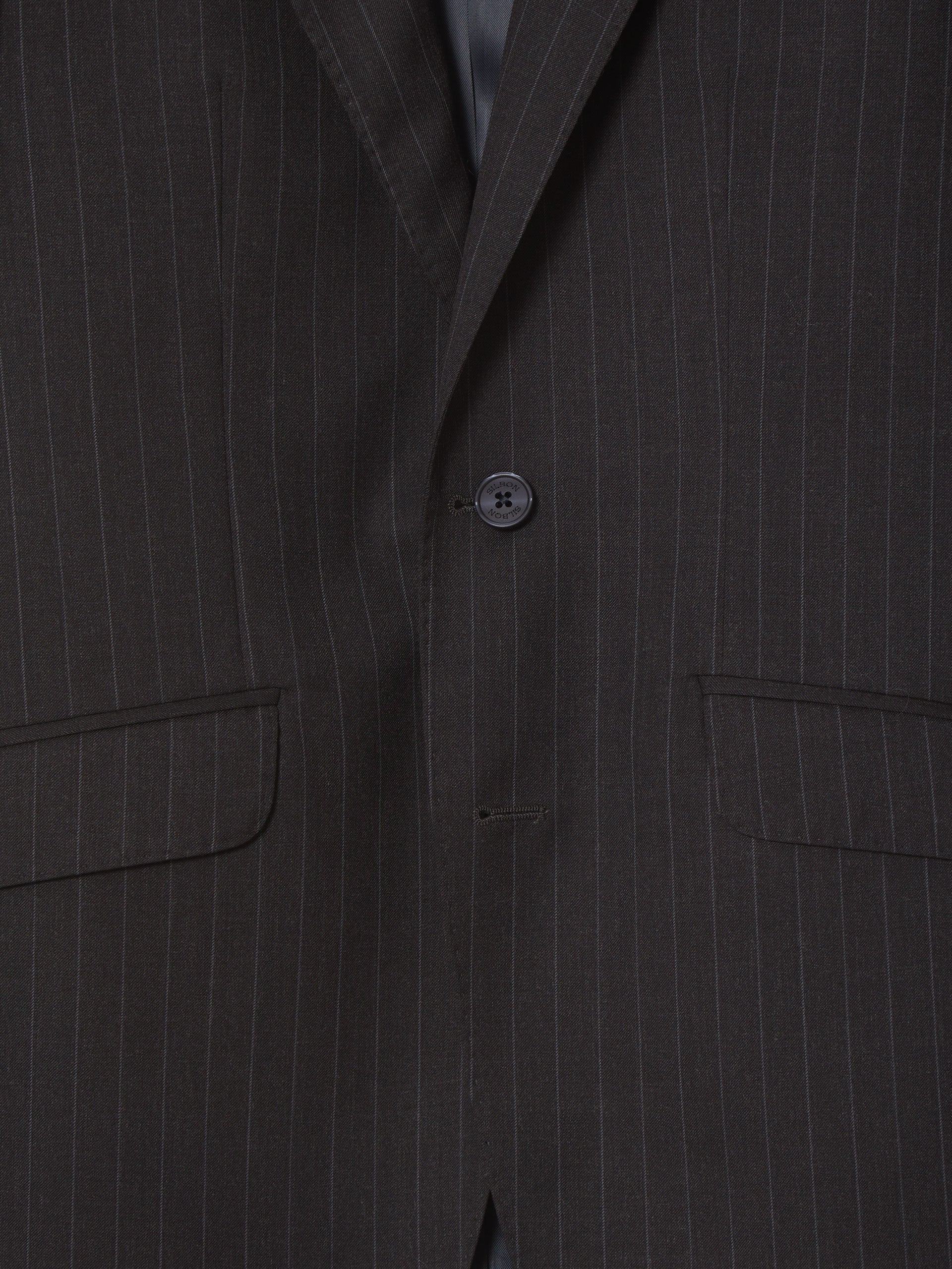 Classic gray diplomatic suit jacket