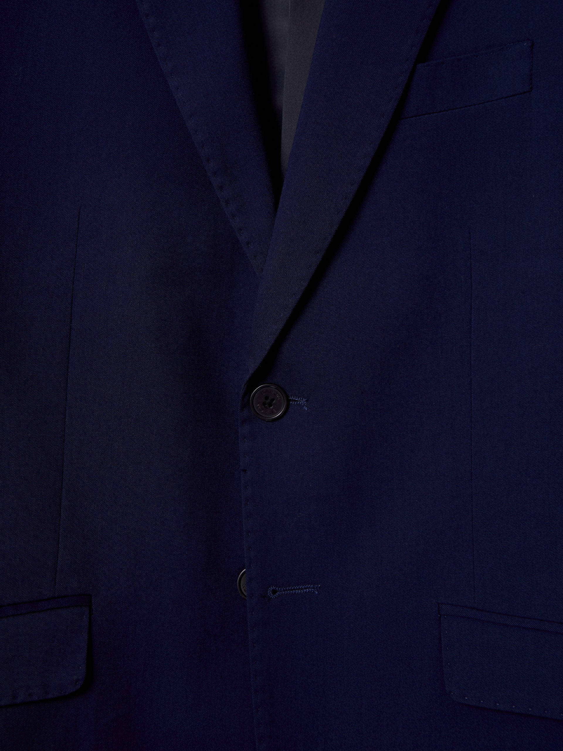 Medium blue essential suit jacket