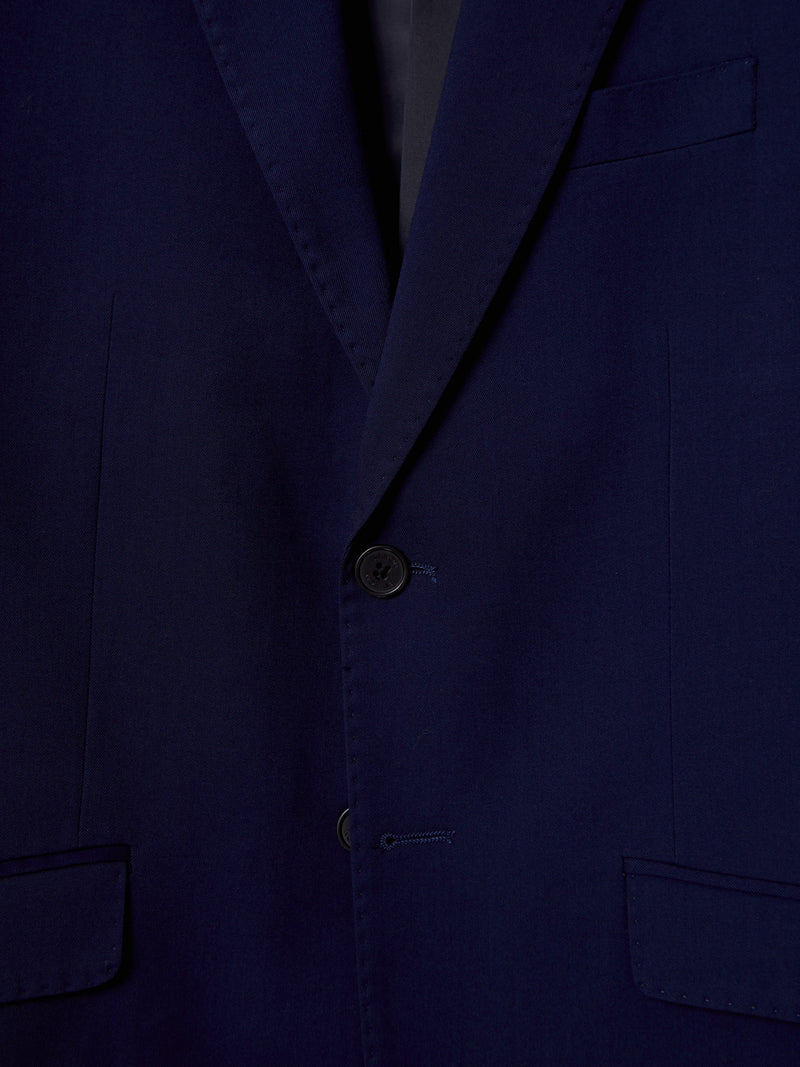 Blazer de fato essential azul médio