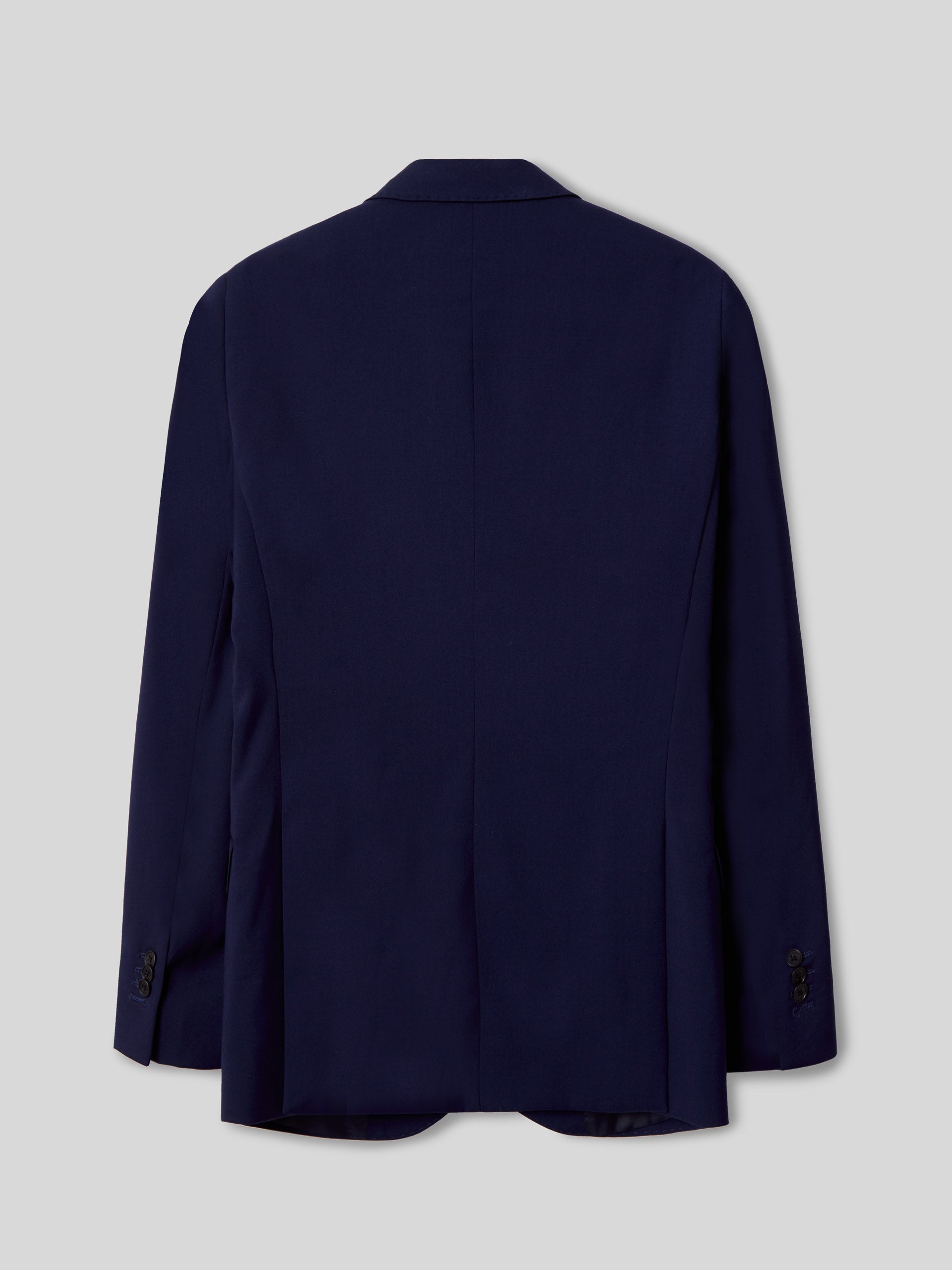 Medium blue essential suit jacket